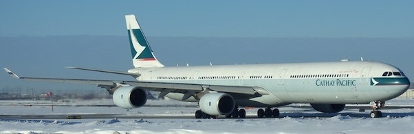 Airbus A340-600 Cathay Pacific B-HQB