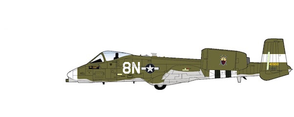 A10C Thunderbolt II Warthog USAF, "75th Anniversary P-47 Scheme" 78-0618, 190th FS, Idaho ANG , May 2021