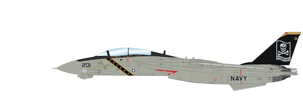 Grumman F14A Tomcat US Navy, BuNo 162692/AJ 201, VF-84 "Jolly Rogers", Operation Desert Storm, August 1991