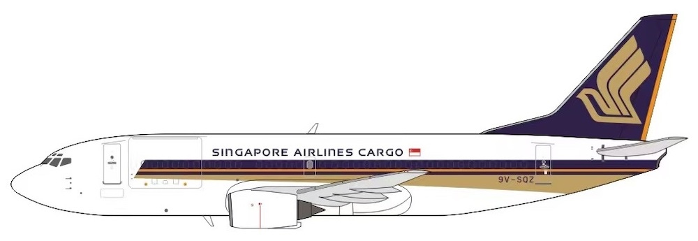 Boeing 737-300QC Singapore Airlines Cargo 9V-SQZ