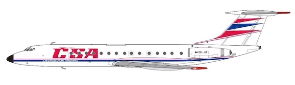 Tupolev Tu134A CSA Czech Airlines OK-HFL