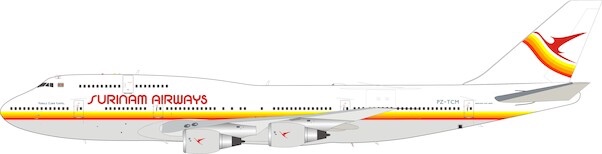 Boeing 747-300 Surinam Airways PZ-TCM