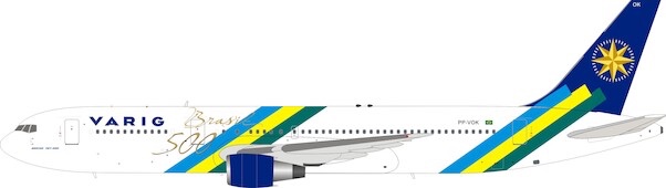 Boeing 767-300ER Varig "Brazil 500 years" PP-VOK