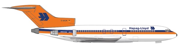 Boeing 727-100 Hapag-Lloyd D-AHLM