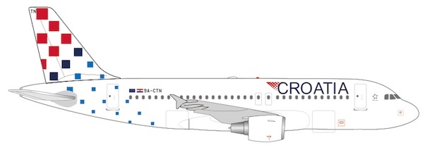Airbus A319 Croatia Airlines "Osijek" 9A-CTN
