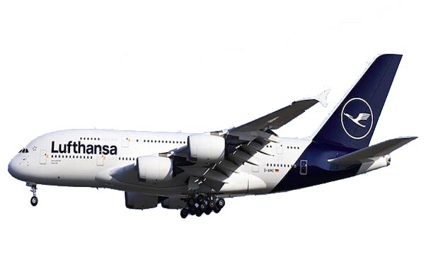 Airbus A380-841 Lufthansa D-AIMC detachable magnetic undercarriage