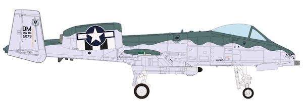 Fairchild A10C Thunderbolt II USAF, A-10 Demo Team