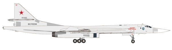 Tupolev Tu160 Russian Air Force 6950 Guards A.B. V. Reshetnikov
