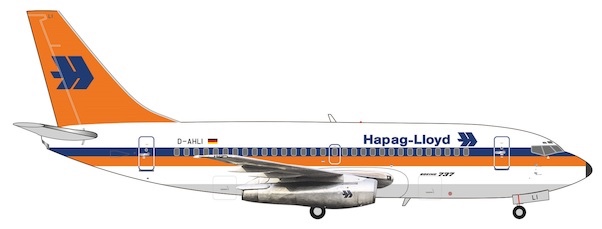 Boeing 737-200 Hapag-Lloyd D-AHLI