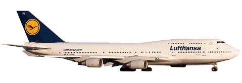 Boeing 747-400 Lufthansa D-ABTE Flap Down