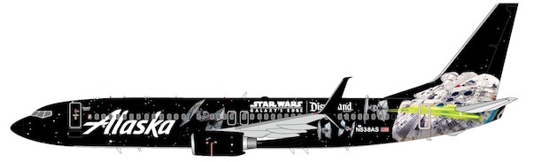 Boeing 737-800 Alaska Airlines "SW" N538AS
