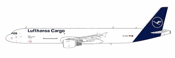 Airbus A321-200P2F Lufthansa Cargo D-AEUC