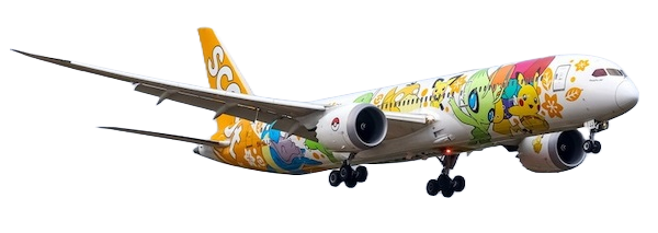 Boeing 787-9 Scoot Pokemon 9V-OJJ