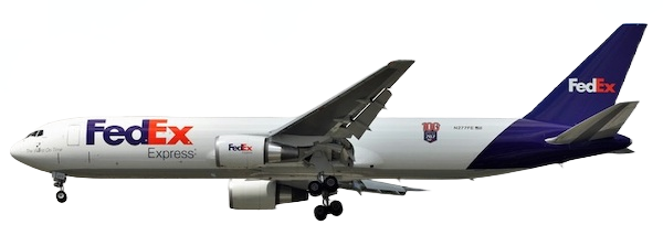 Boeing 767-300F FedEx 100th Boeing 767 for FedEx N277FE