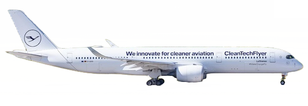 Airbus A350-900 Lufthansa CleanTechFlyer D-AIVD