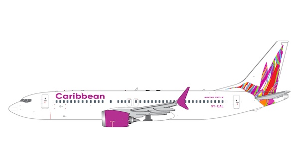 Boeing 737 MAX 8 Caribbean Airlines 9Y-CAL
