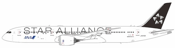 Boeing 787-9 Dreamliner ANA All Nippon Airways star alliance JA872A