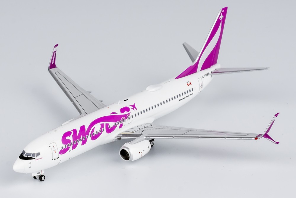 Boeing 737-800 Swoop Airlines "Oh Canada" C-FYBK