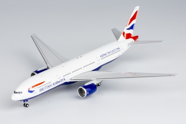 Boeing 777-200ER British Airways "keep the flag flying" G-YMMI
