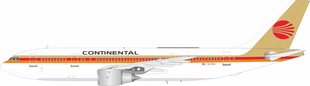 Airbus A300-B4 Continental N217EA