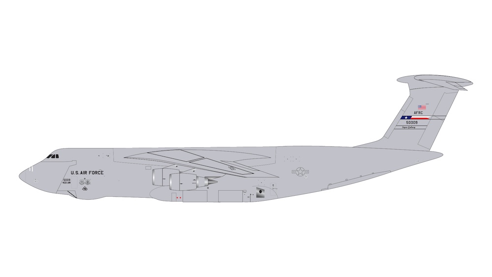 C5M Galaxy USAF, 85-0009 Lackland Air Force Base