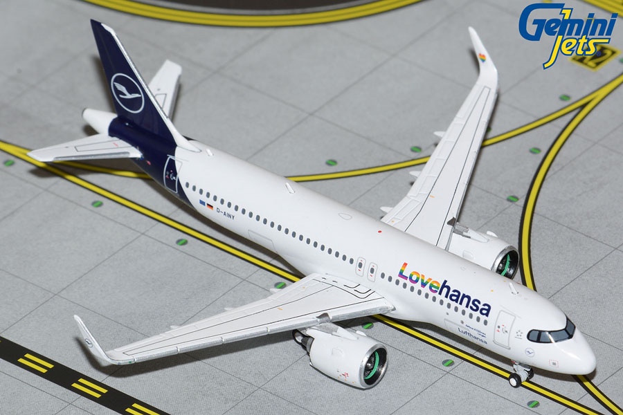 Airbus A320neo Lufthansa "Lovehansa" D-AINY