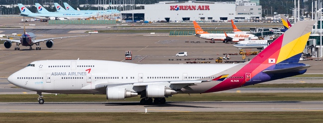 Boeing 747-400 Asiana Airlines "Last Flight" HL7428