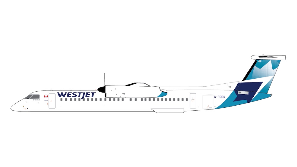 Bombardier Dash 8Q-400 WestJet C-FOEN