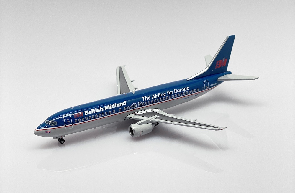 Boeing 737-400 British Midland G-OBMG "The Airline for Europe"