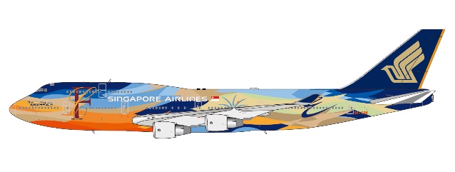 Boeing 747-400 Singapore Airlines "Tropical" 9V-SPK
