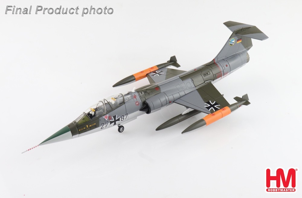 TF104G Starfighter Luftwaffe, 27+87, JG 74 "Molders", 1970s