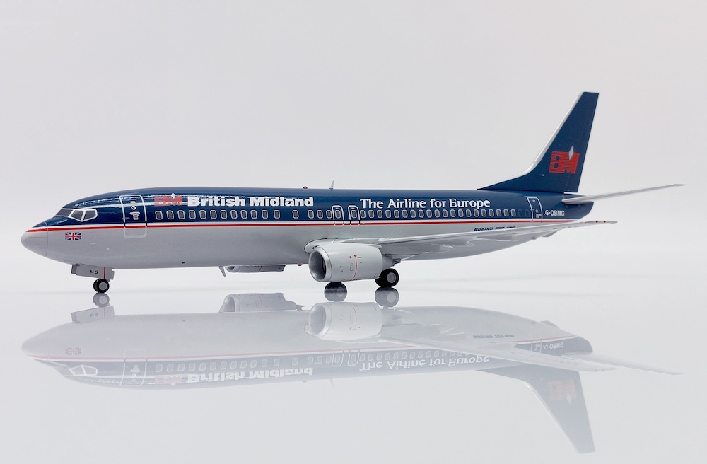Boeing 737-400 British Midland "The Airline for Europe" G-OBMG